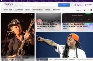 Yahoo Front Page